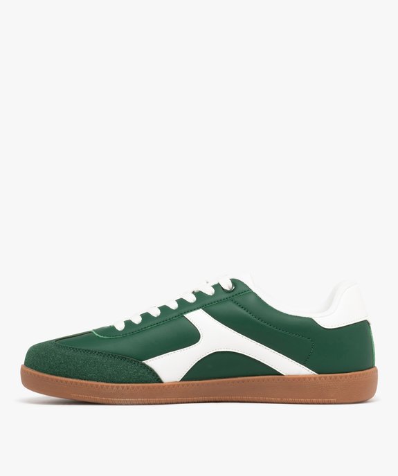 Baskets basses à bande contrastante homme - Camps United vue4 - CAMPS GEMO FOR GOOD - GEMO