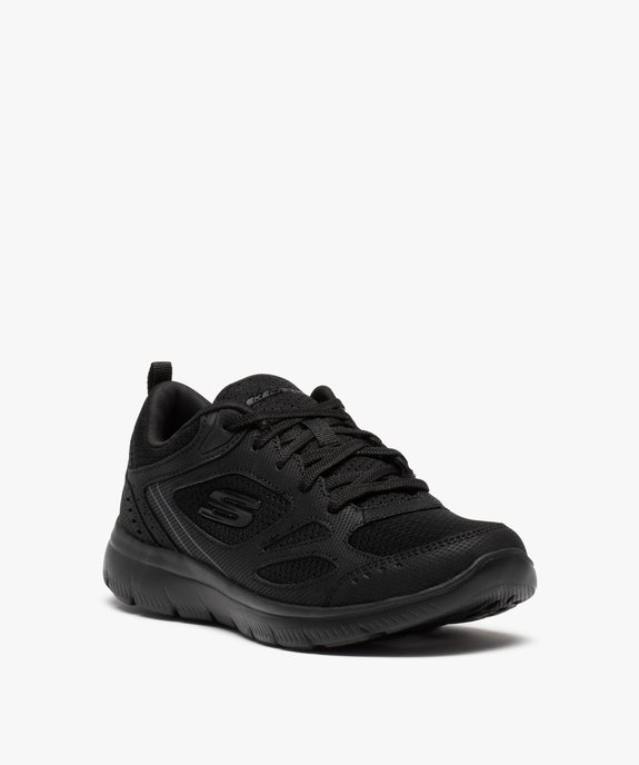 Baskets femme dessus mesh - Skechers Summits vue2 - SKECHERS - GEMO