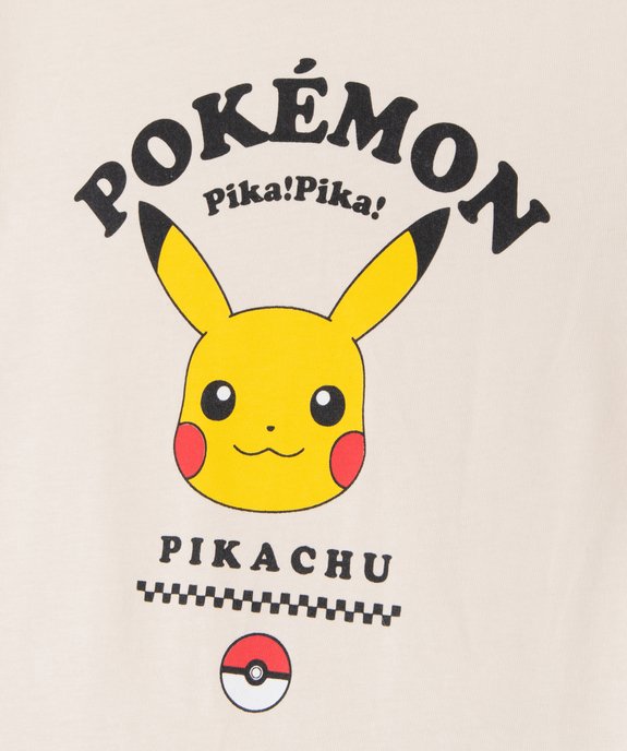 Tee-shirt Pokémon imprimé garçon vue2 - POKEMON - GEMO
