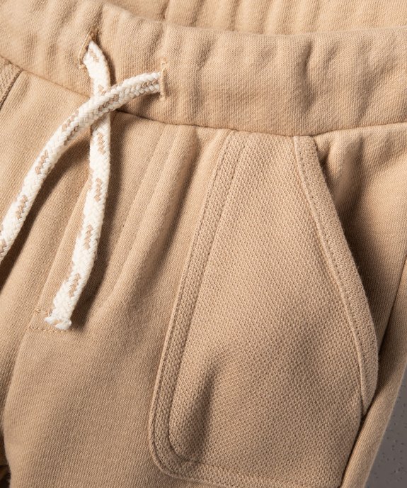 Pantalon en maille à poches fantaisie bébé garçon vue2 - GEMO(BEBE DEBT) - GEMO
