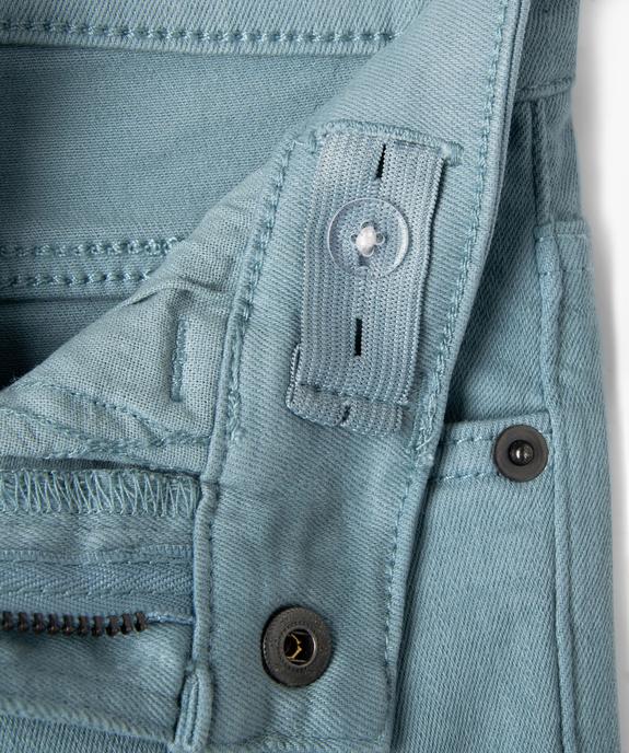 Pantalon chino slim 5 poches garçon vue3 - GEMO (ENFANT) - GEMO