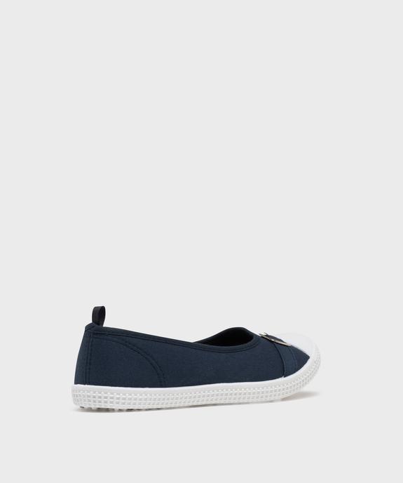 Ballerines en toile avec bout renforcé femme vue5 - FOLLOW ME - GEMO