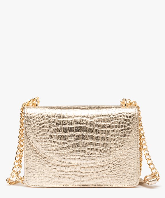 Sac femme compact à bandoulière chaîne vue1 - GEMO (ACCESS) - GEMO