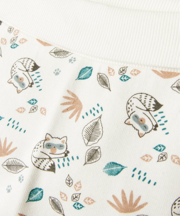Pantalon souple en maille extensible bébé vue4 - GEMO 4G BEBE - GEMO