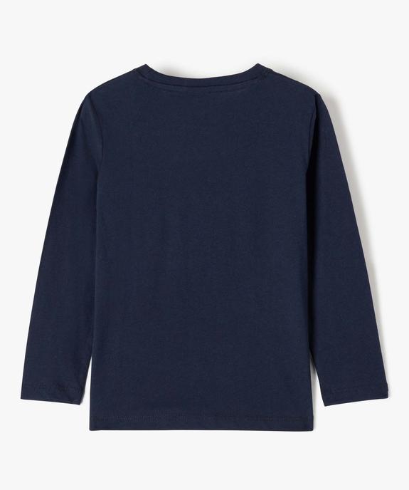 T-shirt manches longues imprimé garçon vue4 - MARIO - GEMO