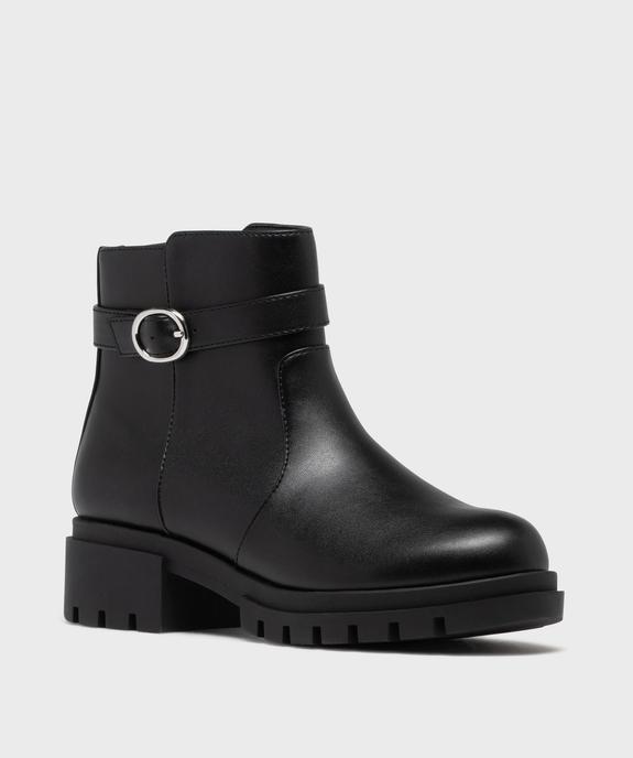 Boots à semelle crantée femme - 5 Miles vue3 - 5 MILES - GEMO