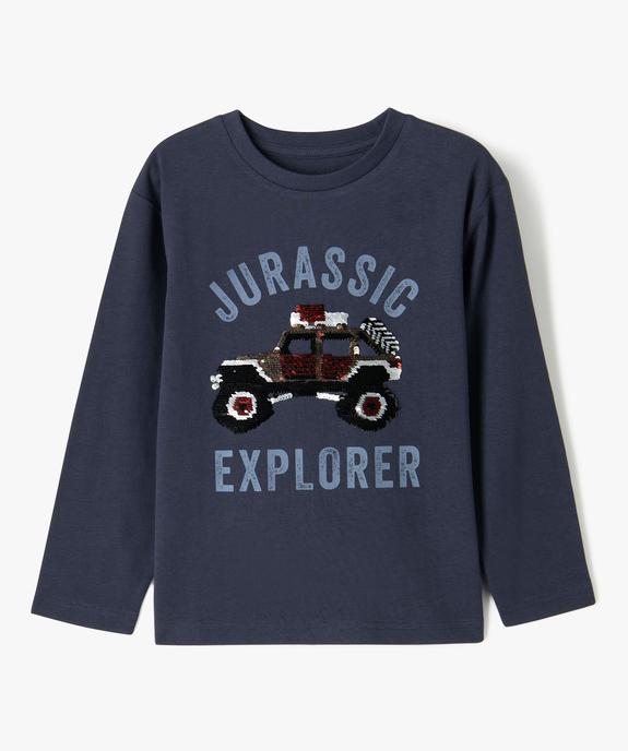 Tee-shirt manches longues imprimé garçon vue2 - GEMO (ENFANT) - GEMO
