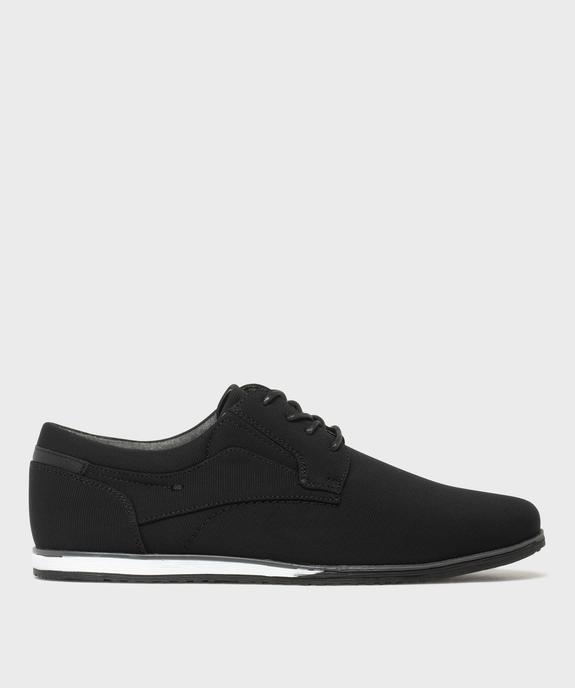 Derbies à semelle sportswear dessus textile homme - Mario Baldano vue7 - MARIO BALDANO - GEMO