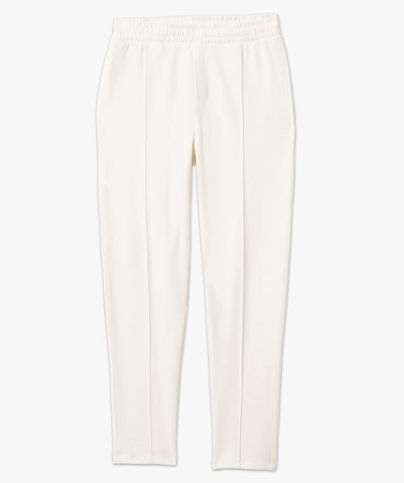 Pantalon en maille jersey à plis homme vue6 - GEMO (HOMME) - GEMO