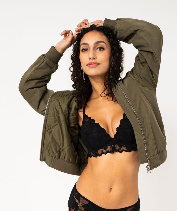 Soutien-gorge sans armatures forme push-up femme vue1 - GEMO(HOMWR FEM) - GEMO
