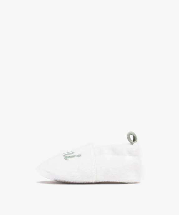 Chaussons de naissance en velours bébé vue3 - LITTLE LOVE GEMO FOR GOOD - GEMO