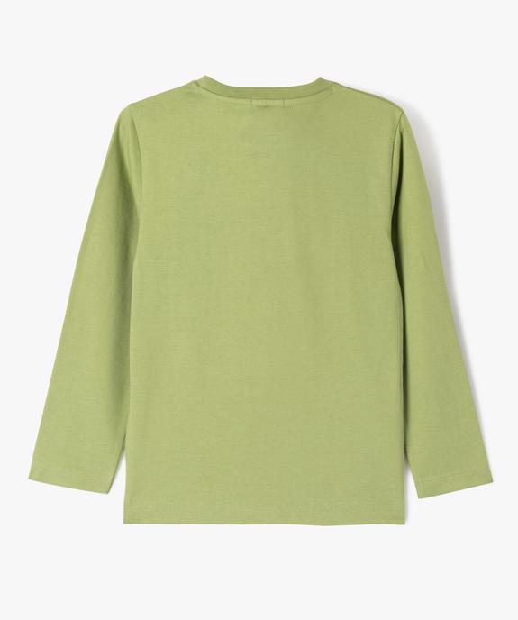 Tee-shirt garçon motif changeant – Lulu Castagnette vue5 - LULUCASTAGNETTE - GEMO