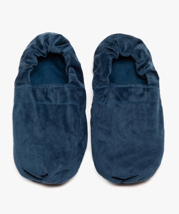 Chaussons bouillotte à chauffer au micro-ondes  vue2 - GEMO - GEMO