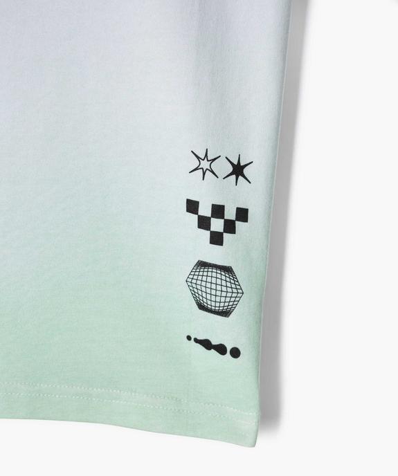 T-shirt imprimé graphique garçon vue2 - GEMO (JUNIOR) - GEMO