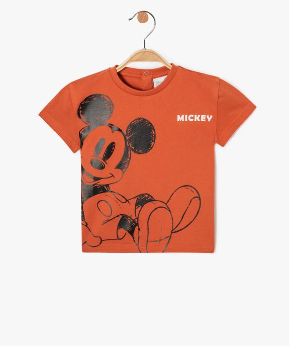 Tee-shirt à manches courtes en coton imprimé ciné bébé garçon vue1 - GEMO(BEBE DEBT) - GEMO