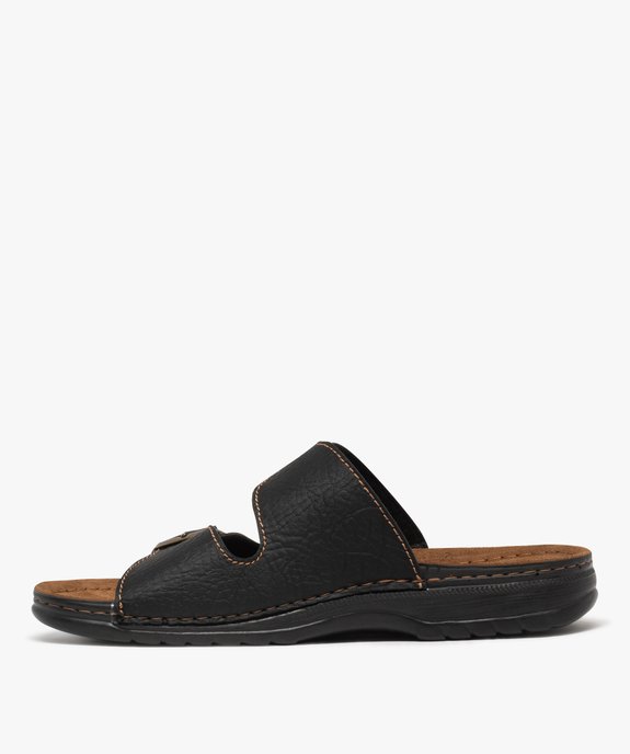 Mules confort à larges brides à boucle homme vue9 - G'FLEX - GEMO
