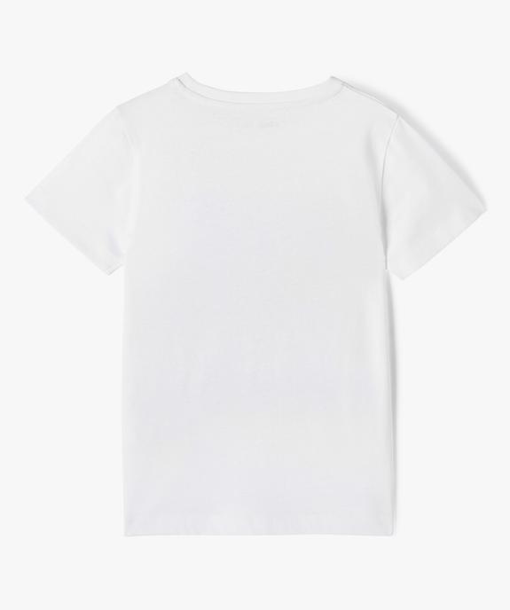 Tee-shirt imprimé estival garçon vue3 - GEMO (ENFANT) - GEMO