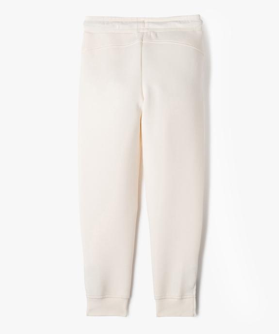 Pantalon de jogging zippé garçon vue5 - GEMO (ENFANT) - GEMO
