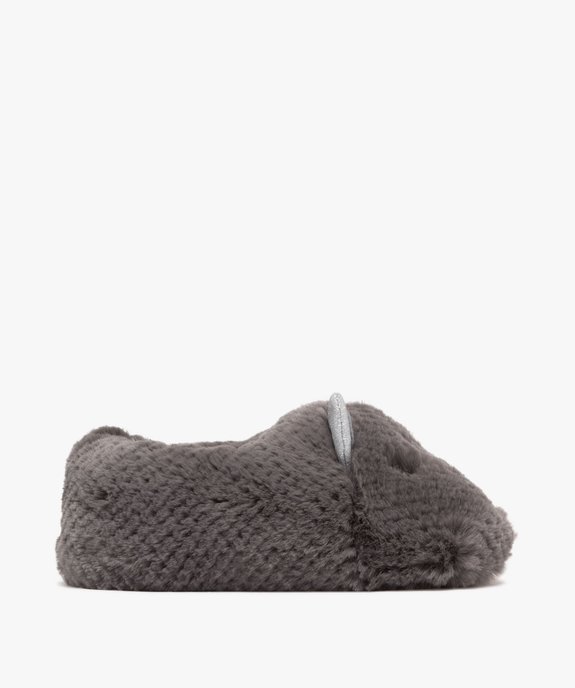 Chaussons fille en volume avec oreilles de chat pailletées vue2 - GEMO (ENFANT) - GEMO