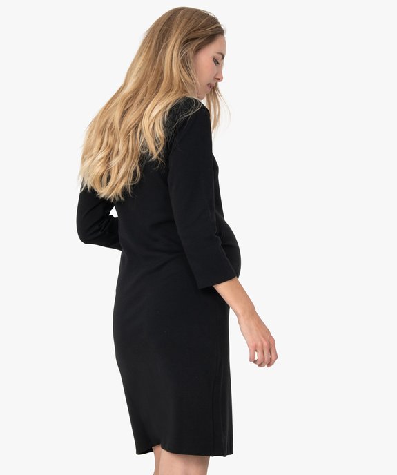 robe maille grossesse