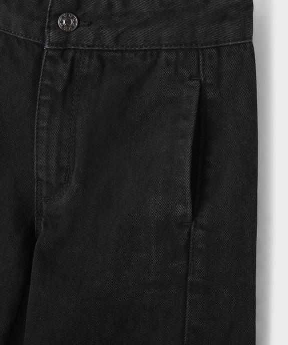 Jean wide leg en denim 100 % coton fille vue2 - GEMO (ENFANT) - GEMO