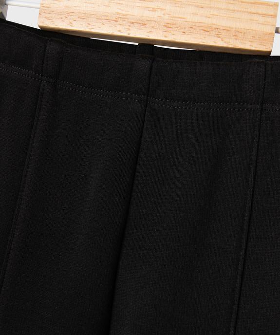 Pantalon en maille épaisse et extensible intérieur chaud bébé fille vue2 - GEMO(BEBE DEBT) - GEMO