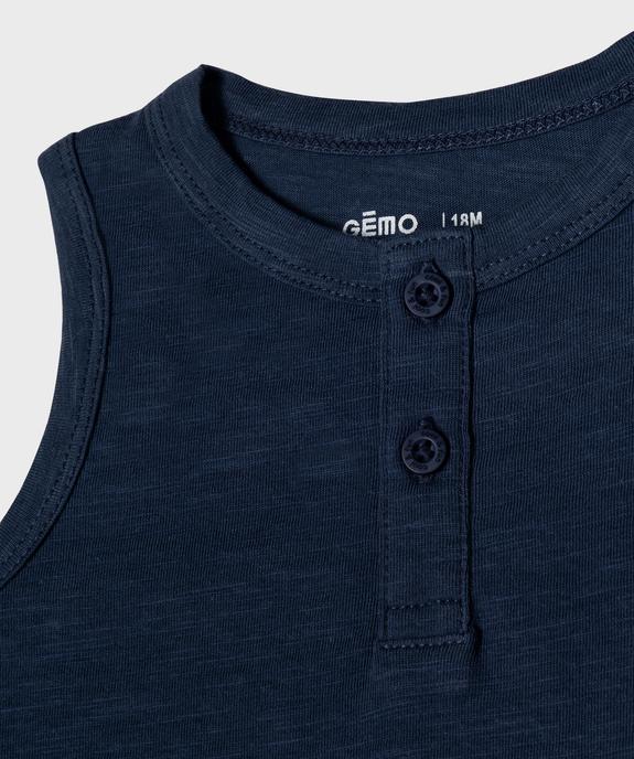 Débardeurs imprimés bébé garçon (lot de 2) vue3 - GEMO(BEBE DEBT) - GEMO