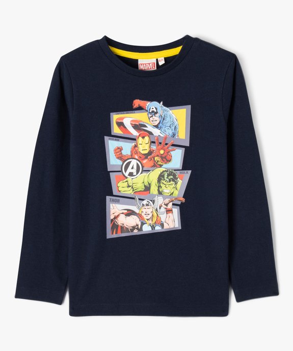 Tee-shirt Avengers manches longues garçon vue1 - AVENGERS - GEMO