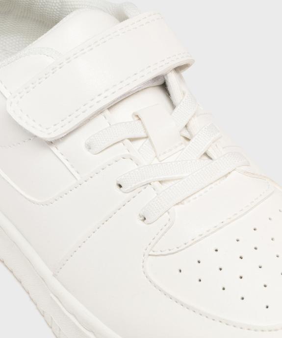 Baskets basses unies fermeture scratch fille - 5 Miles vue6 - 5 MILES - GEMO
