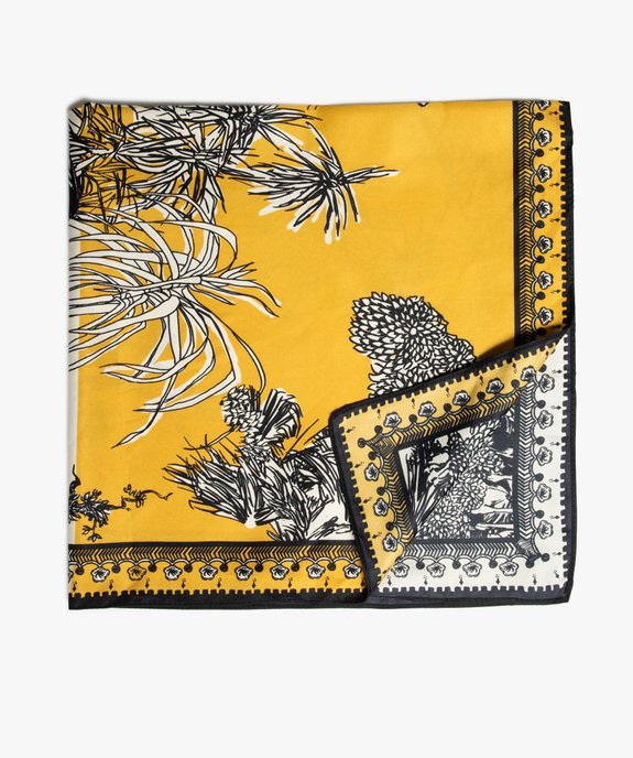 Foulard femme satiné façon bandana vue2 - GEMO (ACCESS) - GEMO