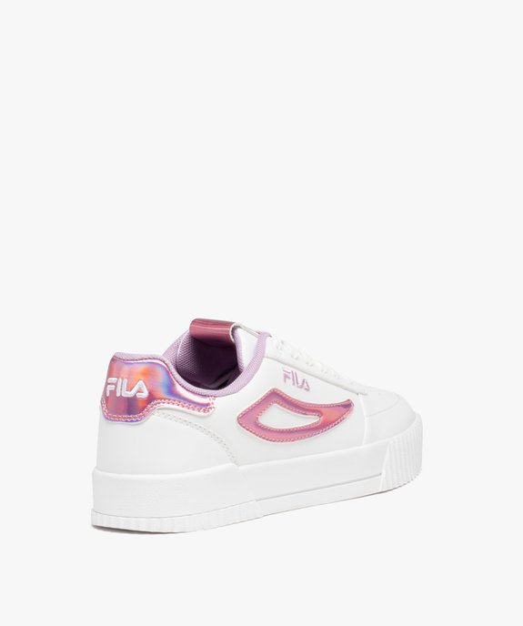 Baskets femme à lacets et détails colorés - Fila  vue4 - FILA - GEMO