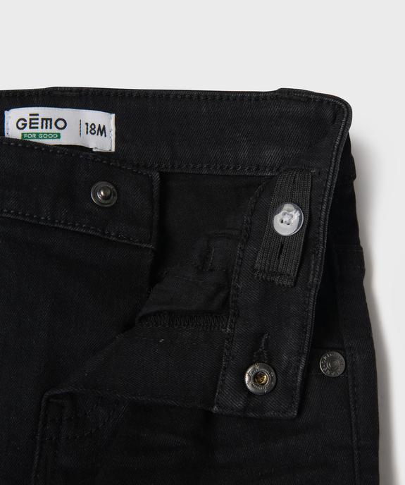 Jean slim extensible bébé garçon vue2 - GEMO 4G BEBE - GEMO