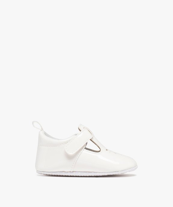 Chaussons de naissance babies vernies bébé vue1 - LITTLE LOVE GEMO FOR GOOD - GEMO