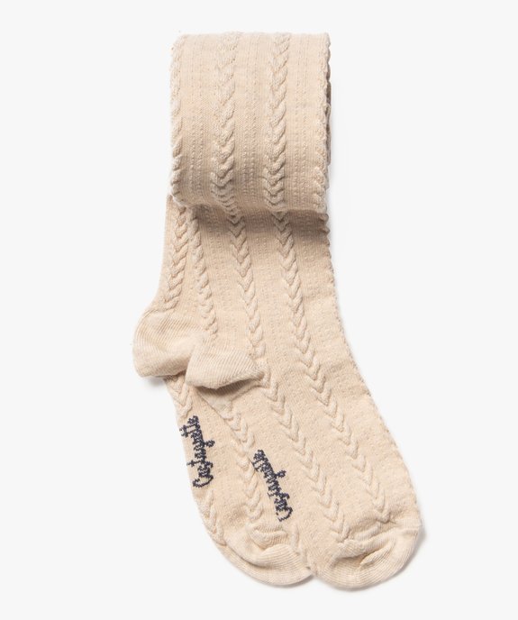 Collants en maille fantaisie fille - LuluCastagnette vue1 - LULUCASTAGNETTE - GEMO