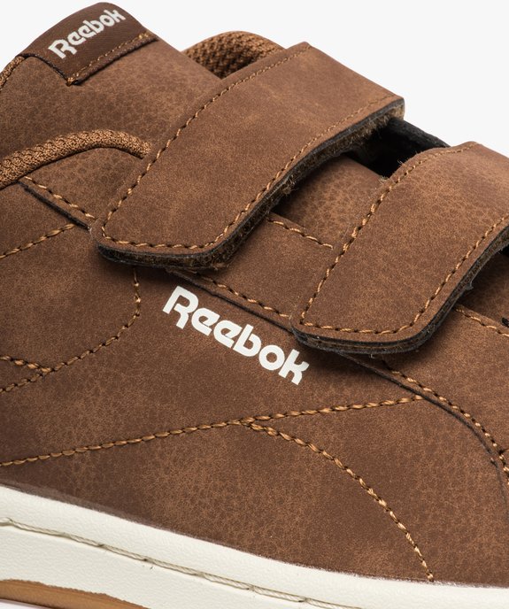 Baskets garçon unies à scratch – Reebok vue6 - REEBOK - GEMO