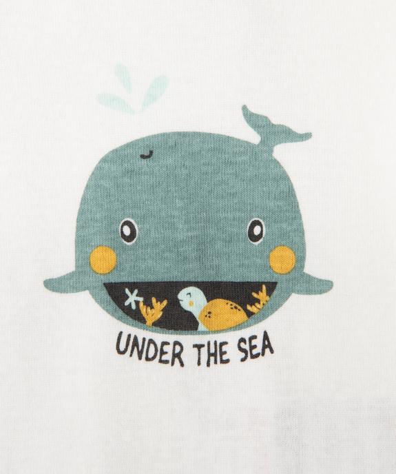 Body manches longues à motifs marins bébé garçon (lot de 3) vue2 - GEMO 4G BEBE - GEMO