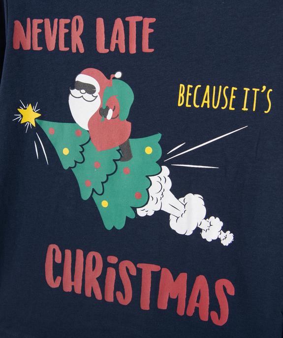 T-shirt de Noël humoristique garçon vue2 - GEMO 4G GARCON - GEMO