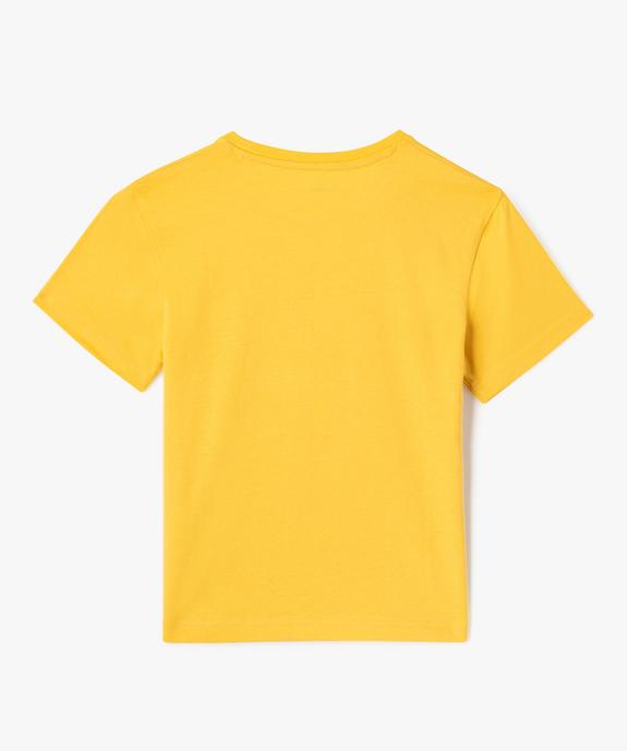 Tee-shirt imprimé animalier garçon vue3 - GEMO (ENFANT) - GEMO