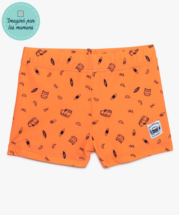 Maillot De Bain Bebe Garcon Version Boxer A Motifs Surf Gemo