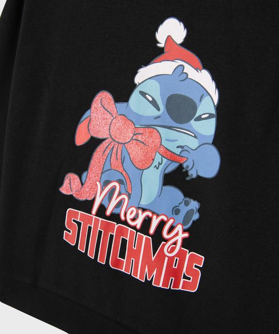 Sweat de Noël à motif Stitch fille - Disney vue2 - LILO & STITCH - GEMO