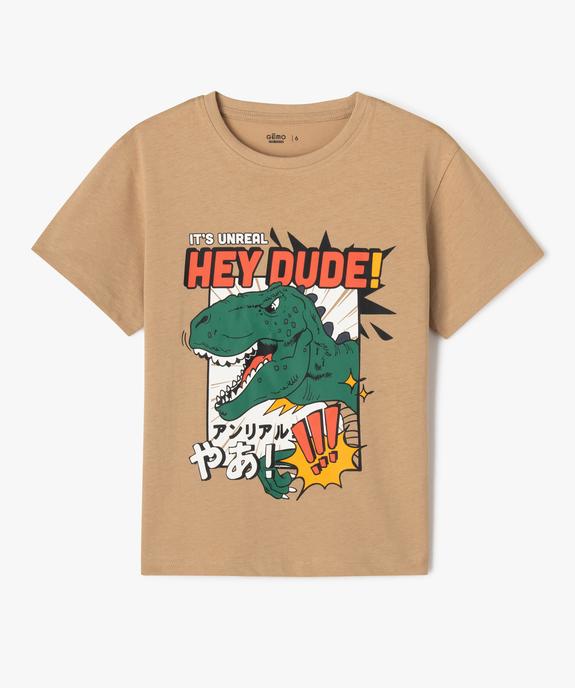 Tee-shirt imprimé graphique garçon vue1 - GEMO 4G GARCON - GEMO