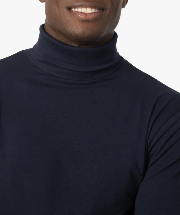 Tee-shirt à col roulé homme vue2 - GEMO (HOMME) - GEMO