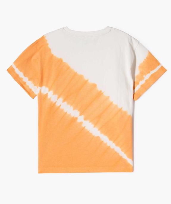 T-shirt manches courtes original garçon vue3 - GEMO (ENFANT) - GEMO