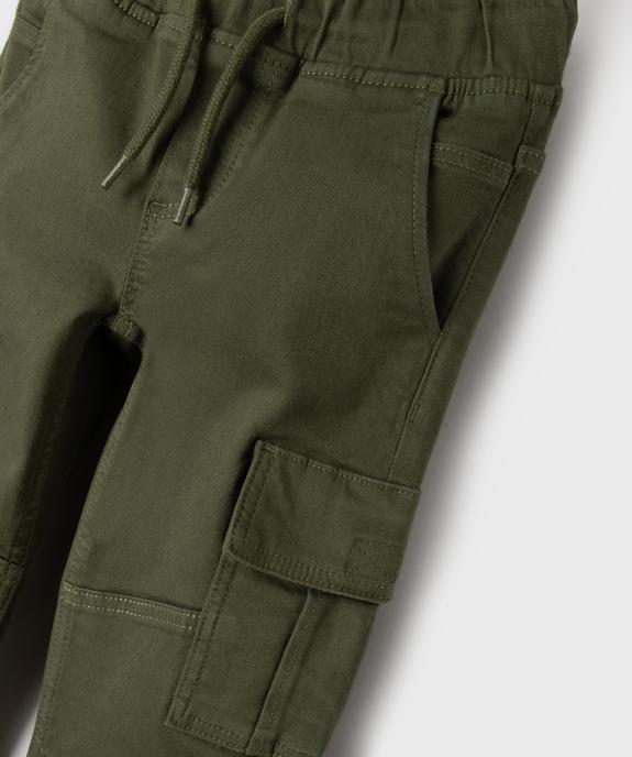 Pantalon cargo 6 poches garçon vue2 - GEMO (ENFANT) - GEMO