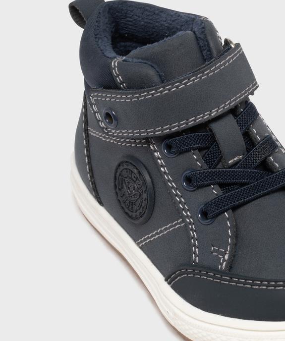 Boots à scratch avec doublure chaude bébé garçon - Buggy vue6 - BUGGY - GEMO