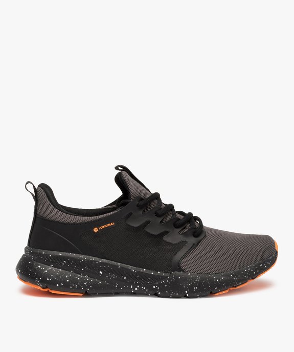 Baskets homme running extra légères en mesh vue1 - GEMO (SPORTSWR) - GEMO