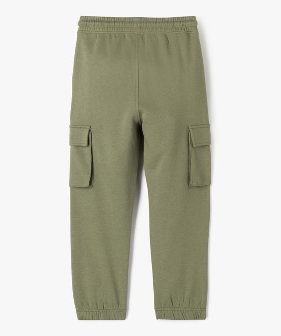 Pantalon de jogging cargo slim garçon vue3 - GEMO (ENFANT) - GEMO