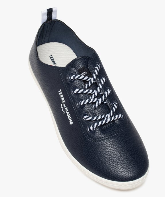 Baskets femme unies à tige extra souple – Terre de Marins vue5 - TERRE DE MARINS - GEMO