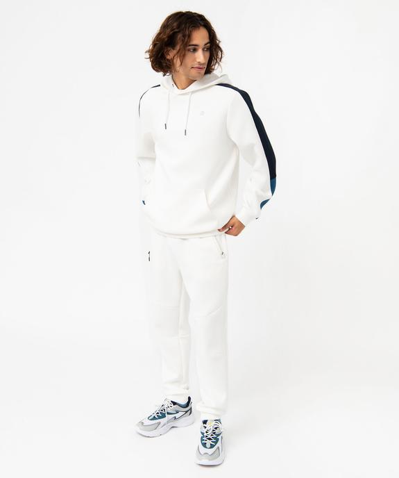 Sweat à capuche homme en maille sport vue5 - GEMO (HOMME) - GEMO