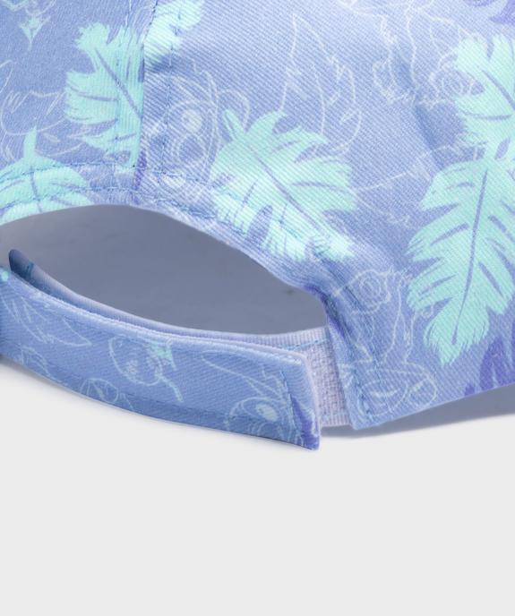 Casquette en coton imprimé fille - Stitch vue4 - LILO & STITCH - GEMO